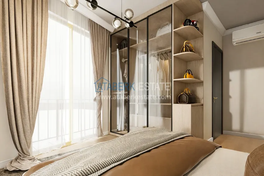Kupuj  Nowy projekt mieszkaniowy w centrum Alanyi — przestronne apartamenty bezpośrednio od dewelopera  8 