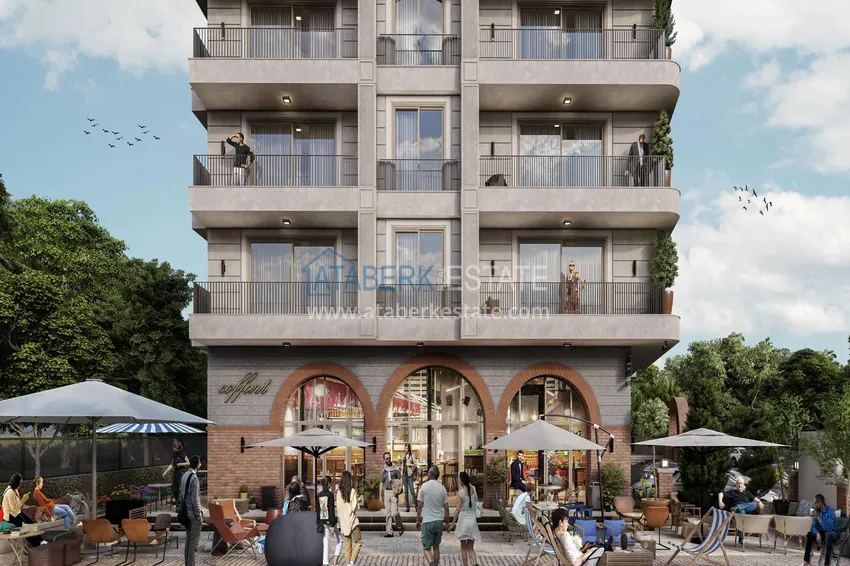 Nowy projekt mieszkaniowy w centrum Alanyi — przestronne apartamenty bezpośrednio od dewelopera  8 
