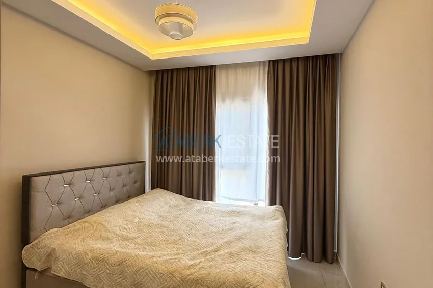 Kupuj  Apartament 1+1 umeblowany od właściciela w Mahmutlar — kompleks mieszkalny z obsługą hotelową i prywatną plażą 10 