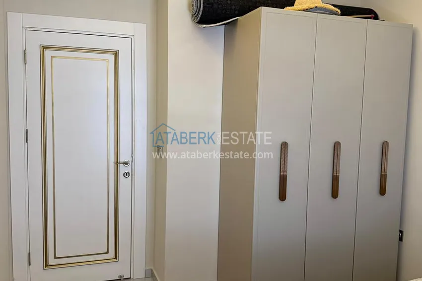 Kupuj  Apartament 1+1 umeblowany od właściciela w Mahmutlar — kompleks mieszkalny z obsługą hotelową i prywatną plażą 12 
