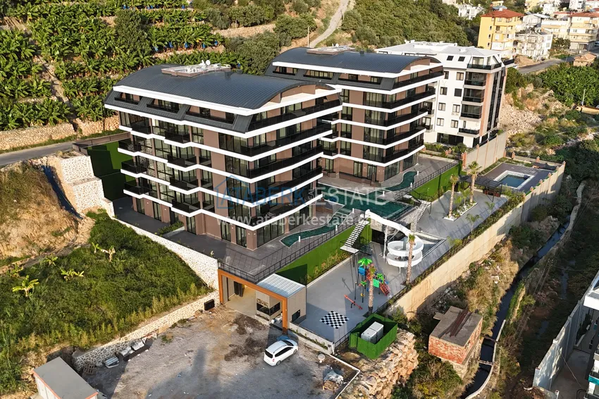 🔥 Nasz nowy wspólny projekt budowlany z dobrą lokalizacją - centrum Alanyi, plaża Kleopatra 1 