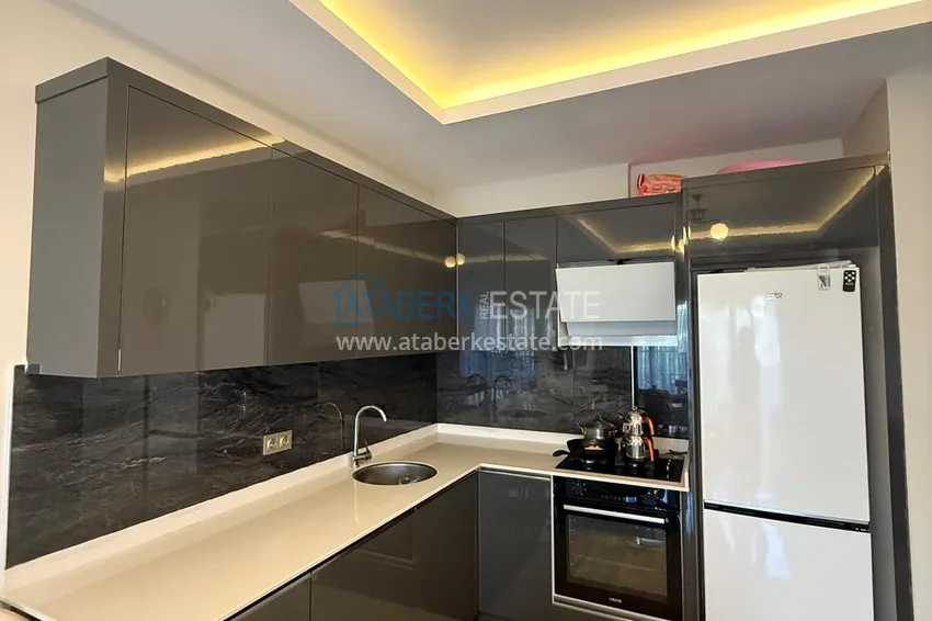 Kupuj  Apartament 1+1 umeblowany od właściciela w Mahmutlar — kompleks mieszkalny z obsługą hotelową i prywatną plażą 5 