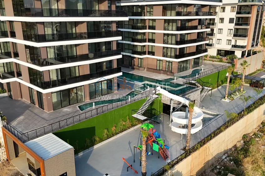 🔥 Nasz nowy wspólny projekt budowlany z dobrą lokalizacją - centrum Alanyi, plaża Kleopatra 5 