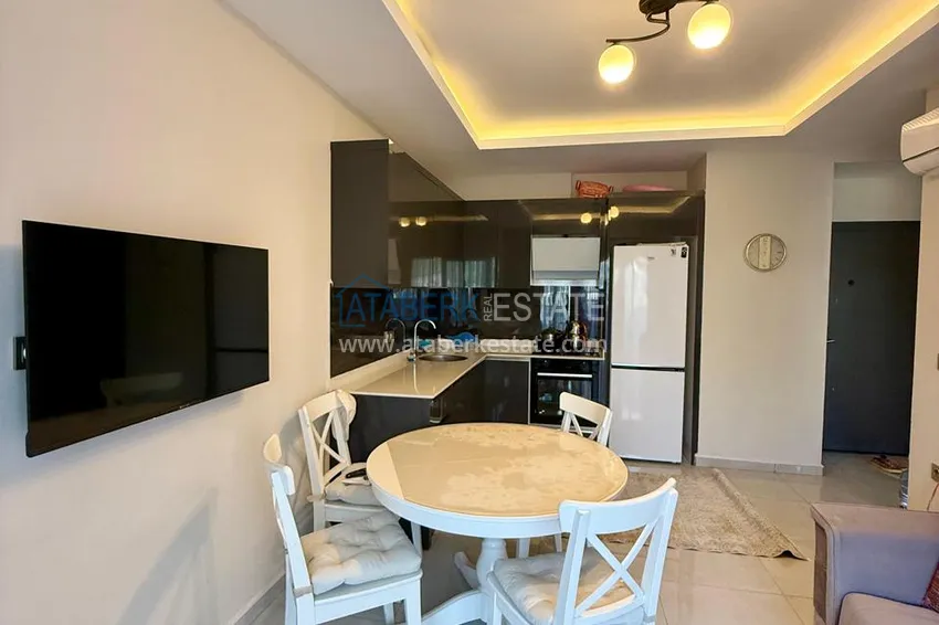 Kupuj  Apartament 1+1 umeblowany od właściciela w Mahmutlar — kompleks mieszkalny z obsługą hotelową i prywatną plażą 8 