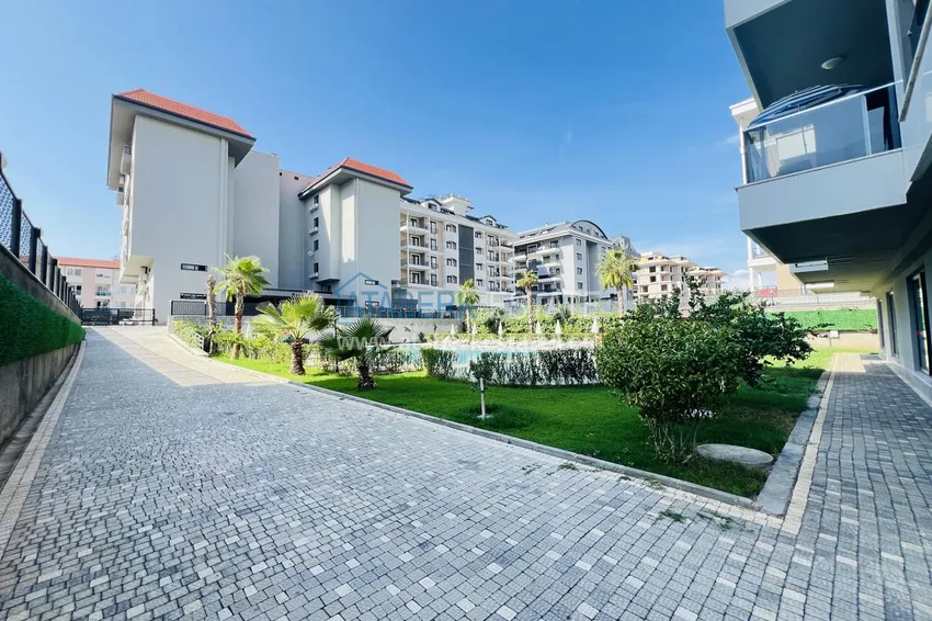 Apartament 1+1 w Alanyi, Kargicak, drugi nadmorski. Nadaje się do wynajmu krótkoterminowego  10 