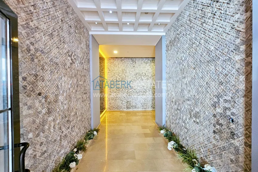 Umeblowane mieszkanie 1+1 w Mahmutlar - 150 m od morza, Barbarossa Avenue 9 