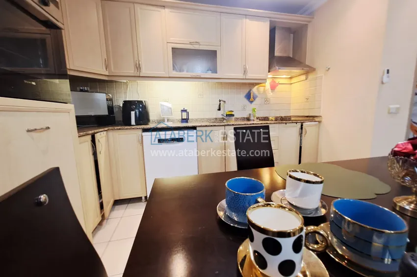 Kupuj  Apartament 2+1 w Alanyi, Oba — umeblowany, z dużym przeszklonym balkonem i dogodną lokalizacją 10 