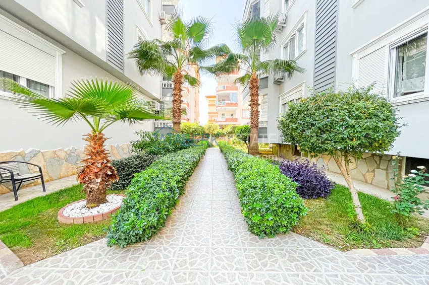 Apartament 2+1 w Alanyi, Oba — umeblowany, z dużym przeszklonym balkonem i dogodną lokalizacją 11 