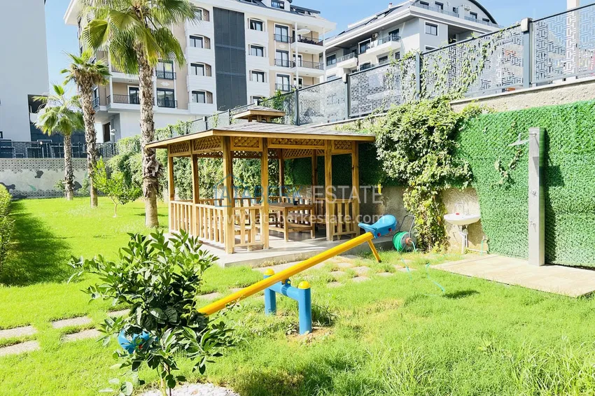 Apartament 1+1 w Alanyi, Kargicak, drugi nadmorski. Nadaje się do wynajmu krótkoterminowego  12 