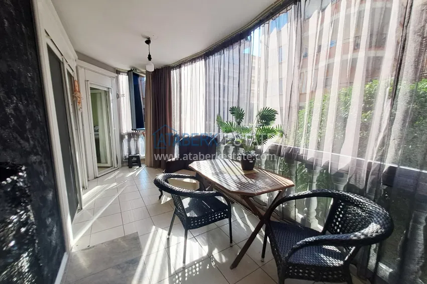 Kupuj  Apartament 2+1 w Alanyi, Oba — umeblowany, z dużym przeszklonym balkonem i dogodną lokalizacją 13 