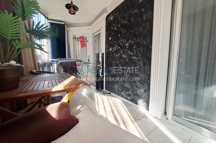 Kupuj  Apartament 2+1 w Alanyi, Oba — umeblowany, z dużym przeszklonym balkonem i dogodną lokalizacją 16 