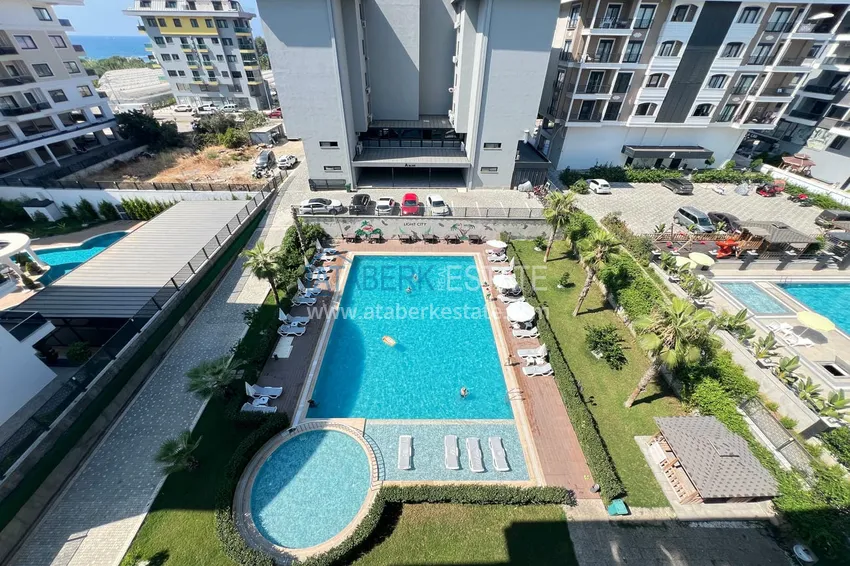 Kupuj  Apartament 1+1 w Alanyi, Kargicak, drugi nadmorski. Nadaje się do wynajmu krótkoterminowego  48 