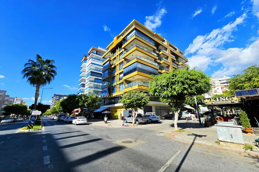 Umeblowane mieszkanie 1+1 w Mahmutlar - 150 m od morza, Barbarossa Avenue 1 