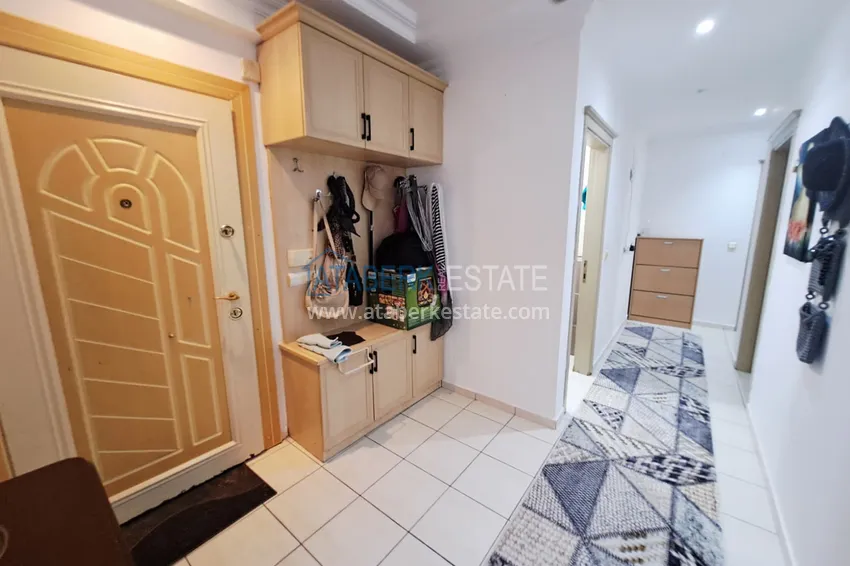 Kupuj  Apartament 2+1 w Alanyi, Oba — umeblowany, z dużym przeszklonym balkonem i dogodną lokalizacją 2 