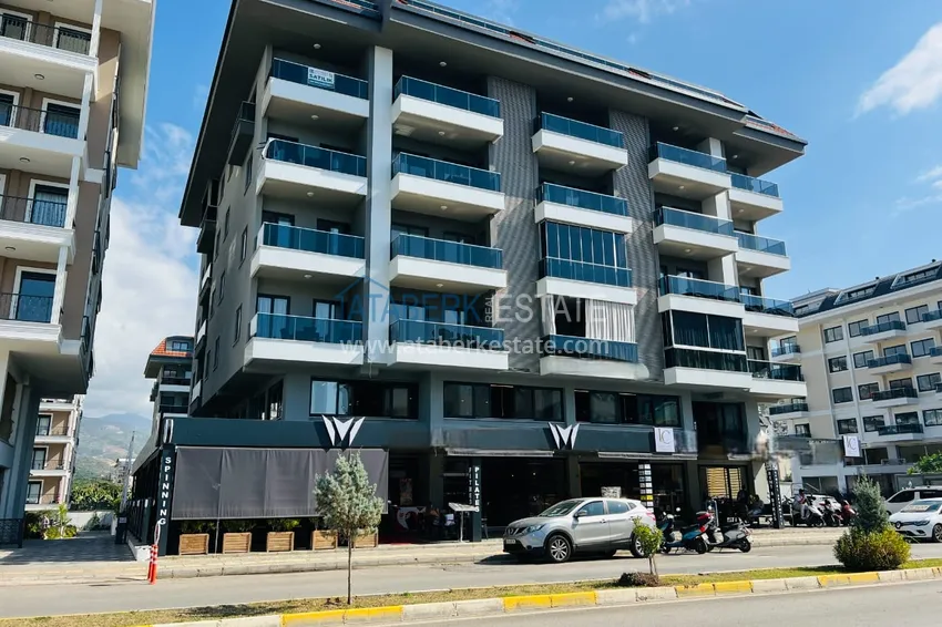 Apartament 1+1 w Alanyi, Kargicak, drugi nadmorski. Nadaje się do wynajmu krótkoterminowego  4 