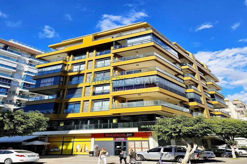 Umeblowane mieszkanie 1+1 w Mahmutlar - 150 m od morza, Barbarossa Avenue 3 