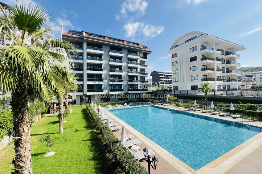 Apartament 1+1 w Alanyi, Kargicak, drugi nadmorski. Nadaje się do wynajmu krótkoterminowego  7 