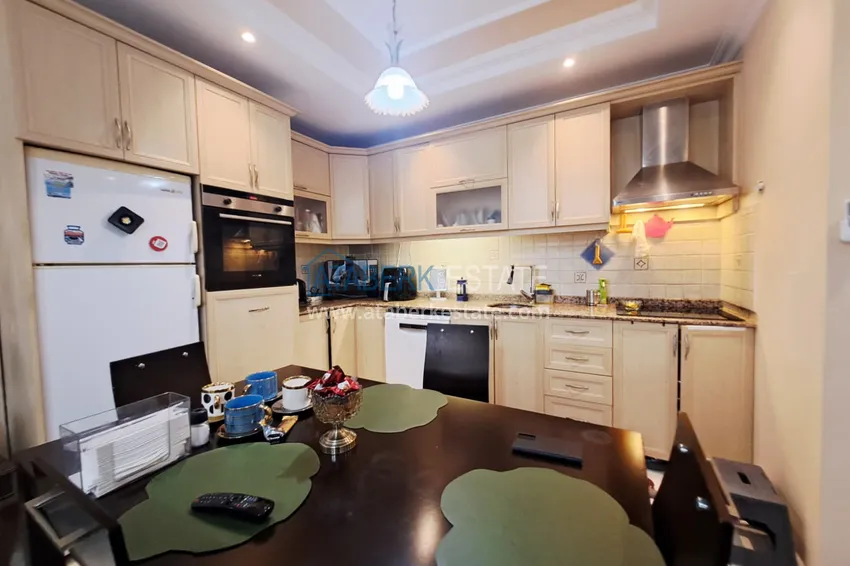 Kupuj  Apartament 2+1 w Alanyi, Oba — umeblowany, z dużym przeszklonym balkonem i dogodną lokalizacją 9 