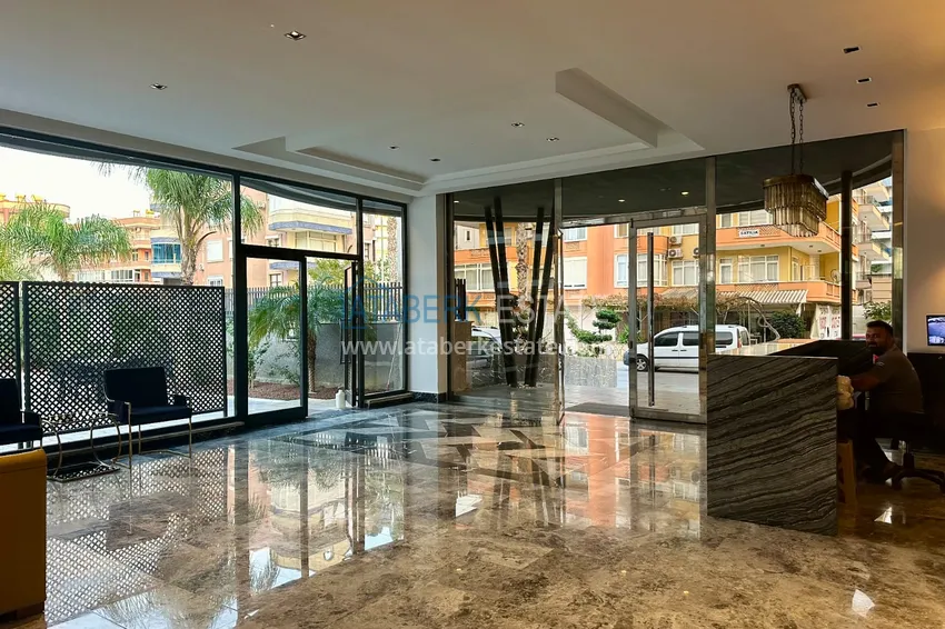 Apartament 2+1 w Alanyi, Oba z widokiem na morze — pierwsza linia, obywatelstwo 10 