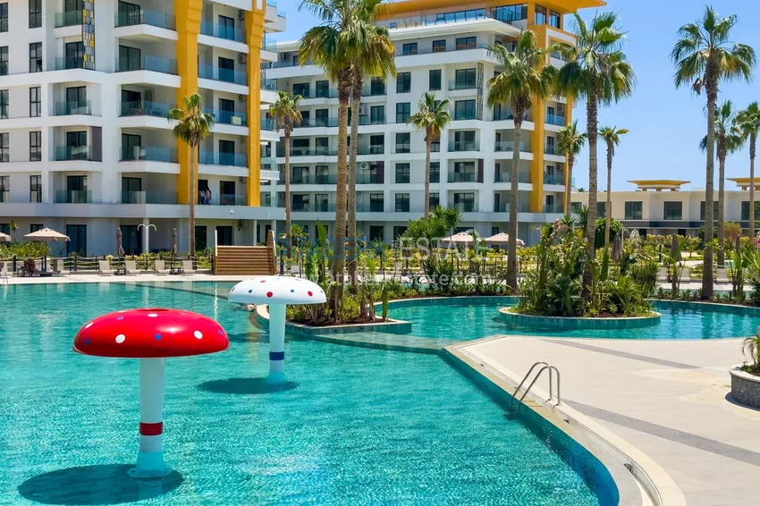 Apartament 3+1 XL w Turkler — do inwestycji i rekreacji w kompleksie hotelowym premium 20 