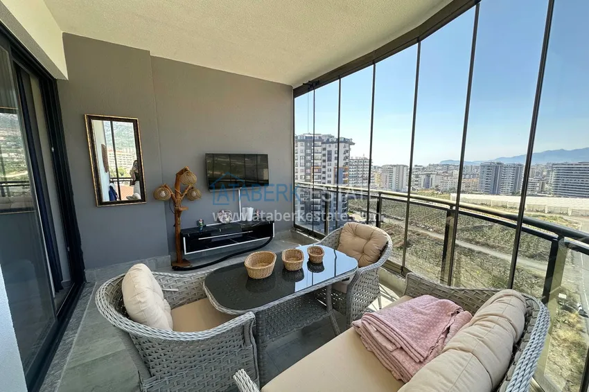 Kupuj  Apartament 1+1 w centrum Mahmutlar — nowoczesny komfort i panoramiczne widoki 11 