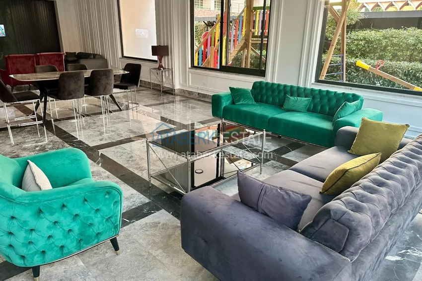 Apartament 2+1 w Alanyi, Oba z widokiem na morze — pierwsza linia, obywatelstwo 12 