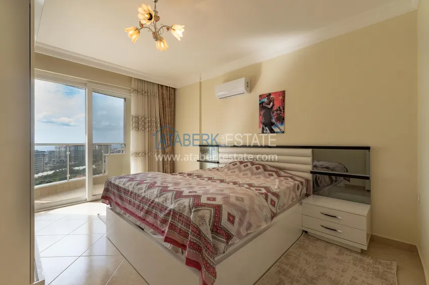 Kupuj  Apartament 2+1 z widokiem na morze w dzielnicy Alanya Mahmutlar  13 