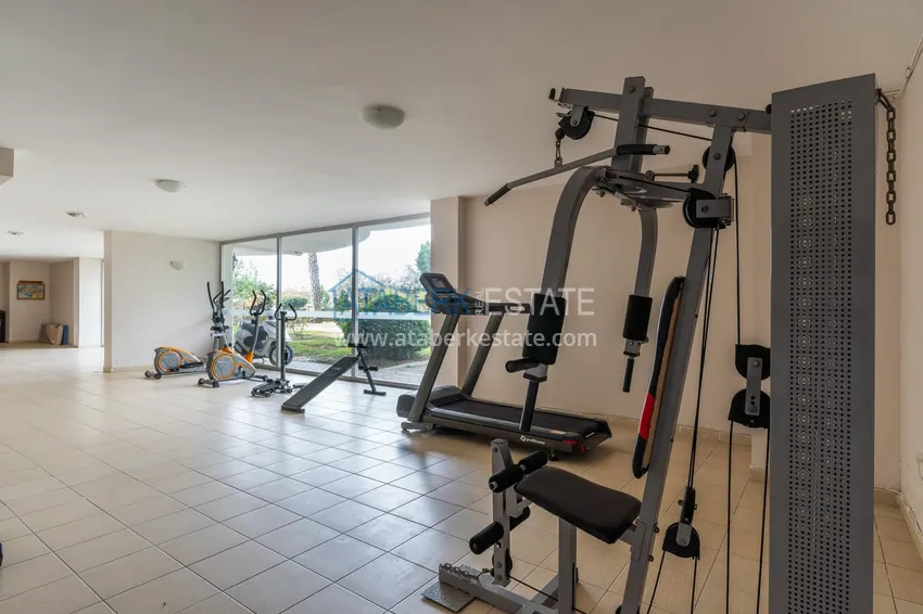 Apartament 2+1 z widokiem na morze w dzielnicy Alanya Mahmutlar  14 
