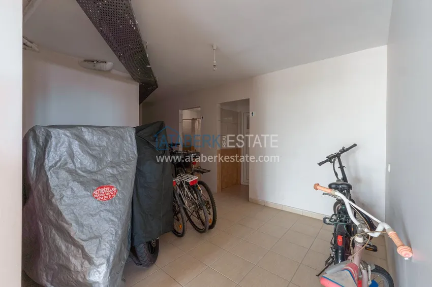 Apartament 2+1 z widokiem na morze w dzielnicy Alanya Mahmutlar  16 