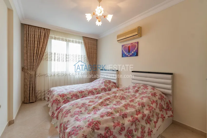 Kupuj  Apartament 2+1 z widokiem na morze w dzielnicy Alanya Mahmutlar  16 