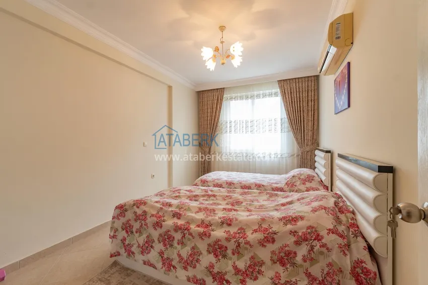 Kupuj  Apartament 2+1 z widokiem na morze w dzielnicy Alanya Mahmutlar  17 