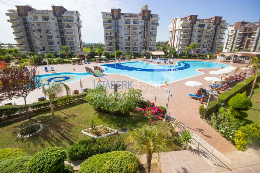Apartament 1+1 70 m2 w Avsallar — opcja umeblowana w nowoczesnym kompleksie nad morzem 1 