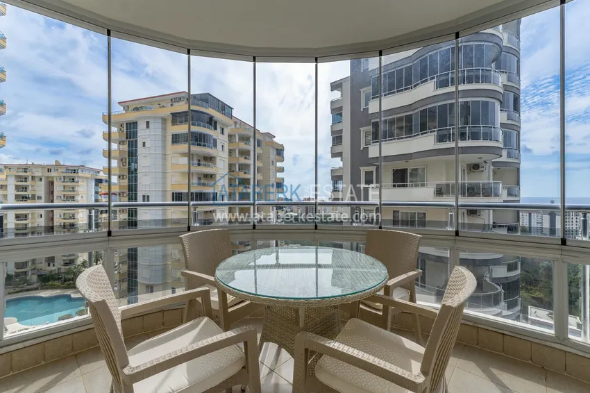 Kupuj  Apartament 2+1 z widokiem na morze w dzielnicy Alanya Mahmutlar  22 