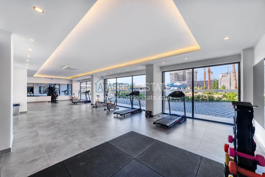 Apartament 1+1 z licencją na wynajem krótkoterminowy w Avsallar  27 