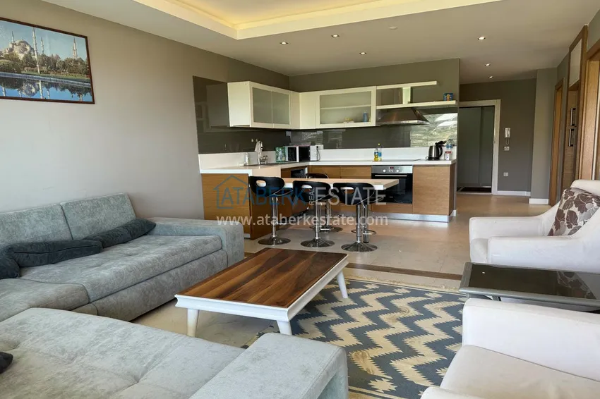 Kupuj  Apartament 2+1 z panoramicznym widokiem na morze i przyrodę w Mahmutlar — w kompleksie premium 3 