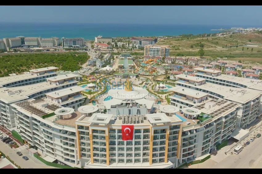 Apartament 3+1 XL w Turkler — do inwestycji i rekreacji w kompleksie hotelowym premium 9 