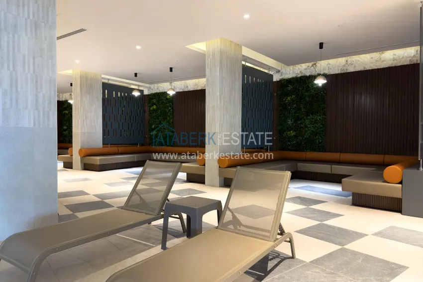 Apartament 3+1 XL w Turkler — do inwestycji i rekreacji w kompleksie hotelowym premium 67 