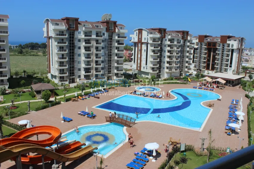 Apartament 1+1 70 m2 w Avsallar — opcja umeblowana w nowoczesnym kompleksie nad morzem 6 