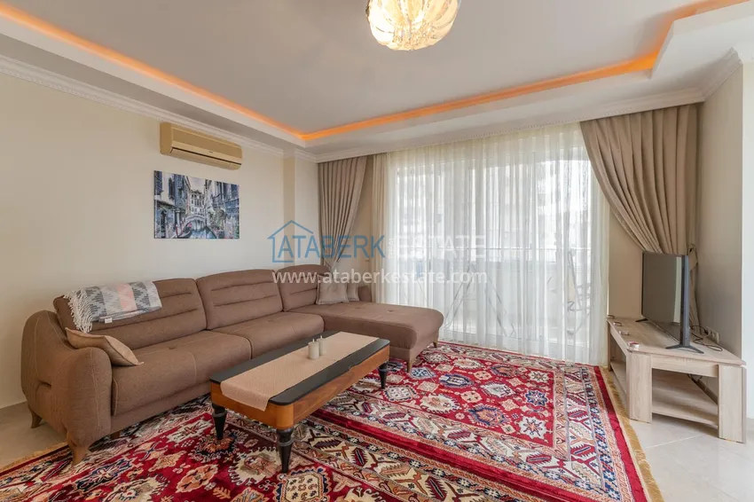 Kupuj  Apartament 2+1 z widokiem na morze w dzielnicy Alanya Mahmutlar  6 