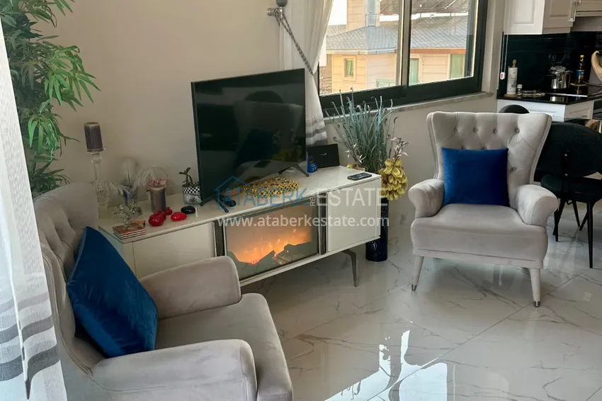Kupuj  Apartament 2+1 w Alanyi, Oba z widokiem na morze — pierwsza linia, obywatelstwo 7 