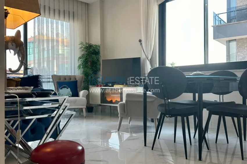 Kupuj  Apartament 2+1 w Alanyi, Oba z widokiem na morze — pierwsza linia, obywatelstwo 8 
