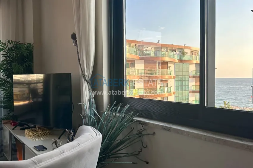 Kupuj  Apartament 2+1 w Alanyi, Oba z widokiem na morze — pierwsza linia, obywatelstwo 9 