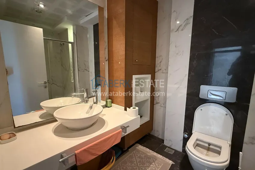 Kupuj  Apartament 2+1 z panoramicznym widokiem na morze i przyrodę w Mahmutlar — w kompleksie premium 9 