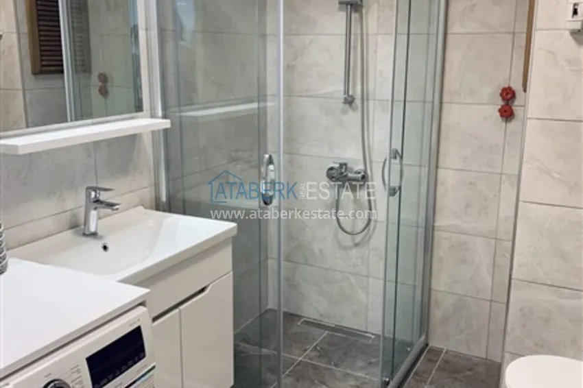 Kupuj Apartament 1+1 z meblami i widokiem na góry — 200 metrów od morza, okolica Oba 14 