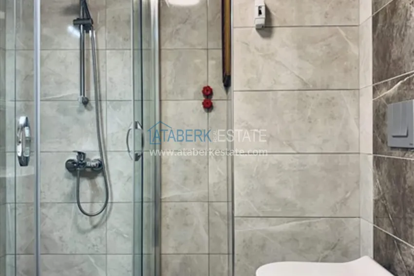 Kupuj Apartament 1+1 z meblami i widokiem na góry — 200 metrów od morza, okolica Oba 15 
