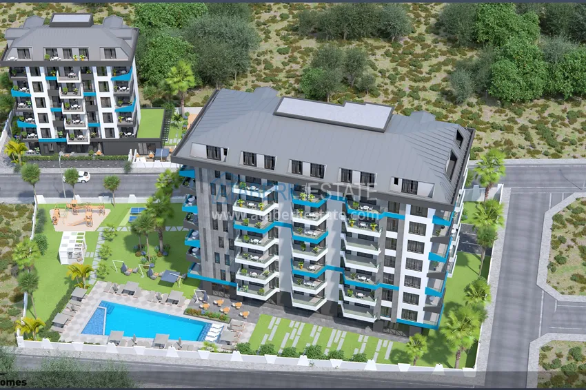 Apartamenty od dewelopera w Avsallar — korzystne ceny i potencjał inwestycyjny 1 