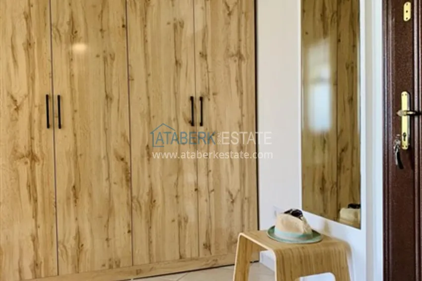 Kupuj Apartament 1+1 z meblami i widokiem na góry — 200 metrów od morza, okolica Oba 2 