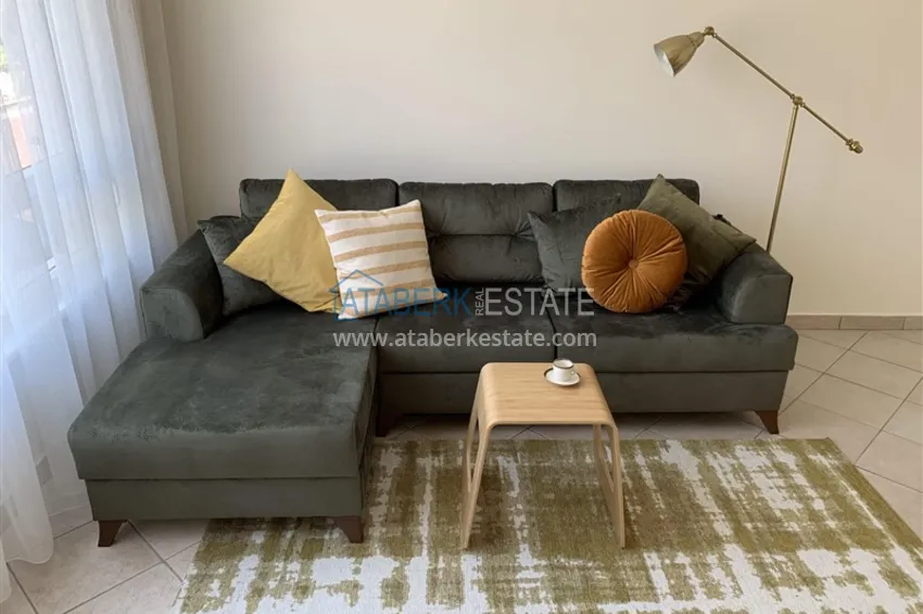 Kupuj Apartament 1+1 z meblami i widokiem na góry — 200 metrów od morza, okolica Oba 5 