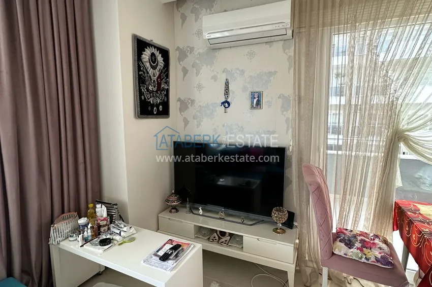 Kupuj  Apartament 1+1 z widokiem na morze i góry w Mahmutlar — 300 od morza, sprzedaż od właściciela 15 
