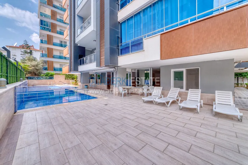 Apartament 1+1 z widokiem na morze i góry w Mahmutlar — 300 od morza, sprzedaż od właściciela 4 